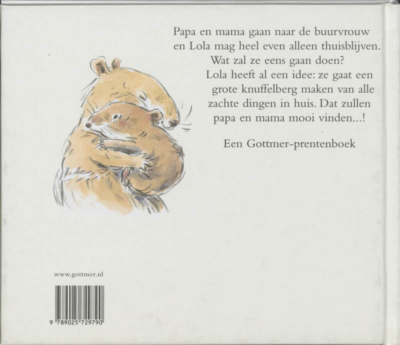 Achterkant van Zachte knuffels