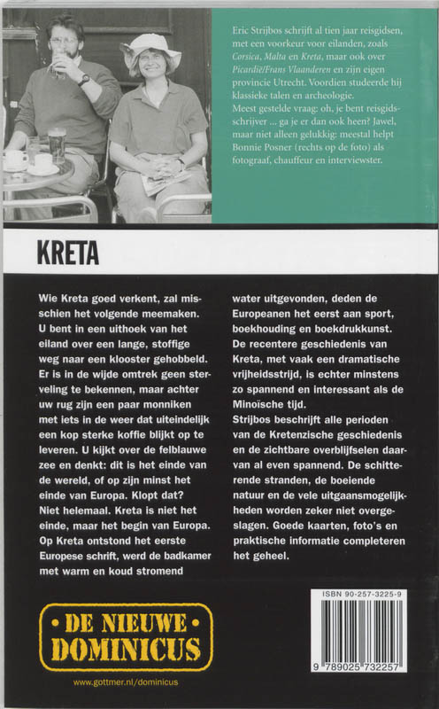 Achterkant van Kreta