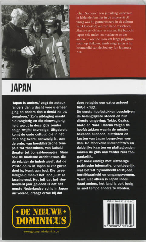 Achterkant van Japan