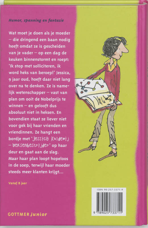 Achterkant van Mijn moeder is een heks