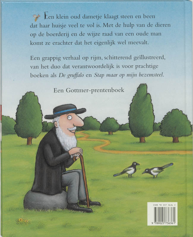Achterkant van Hutje Mutje