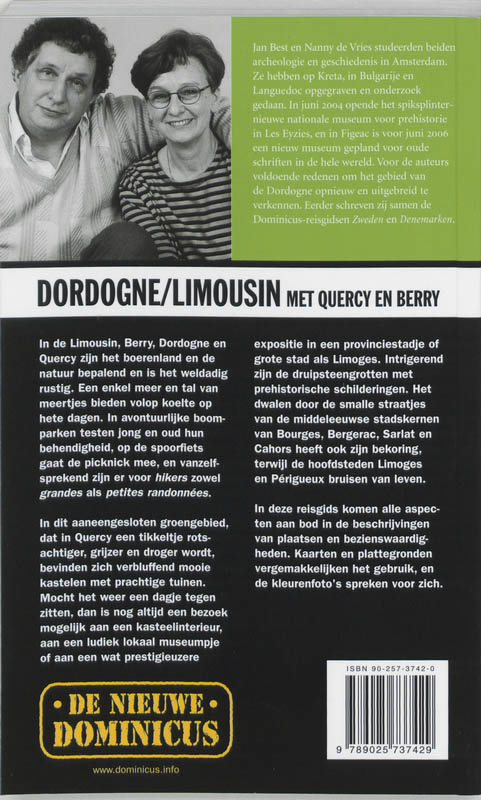 Achterkant van Dordogne / Limousin