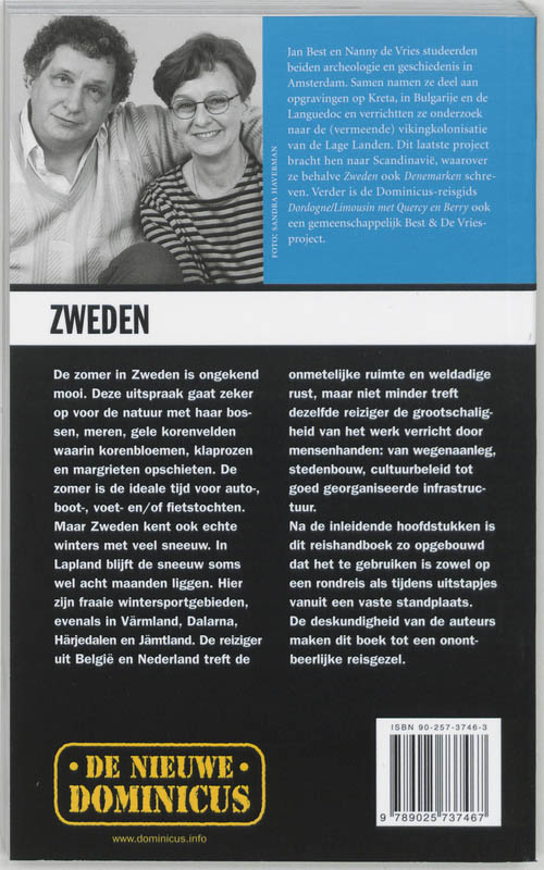 Achterkant van Zweden