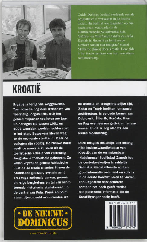 Achterkant van Kroatie
