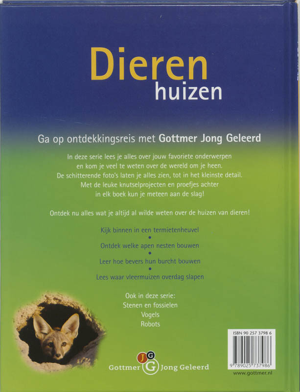 Achterkant van Dierenhuizen