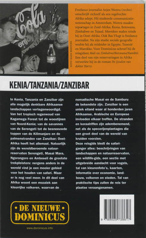 Achterkant van Kenia Tanzania Zanzibar