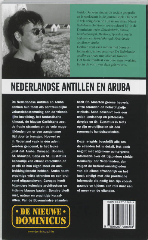 Achterkant van Nederlandse Antillen en Aruba