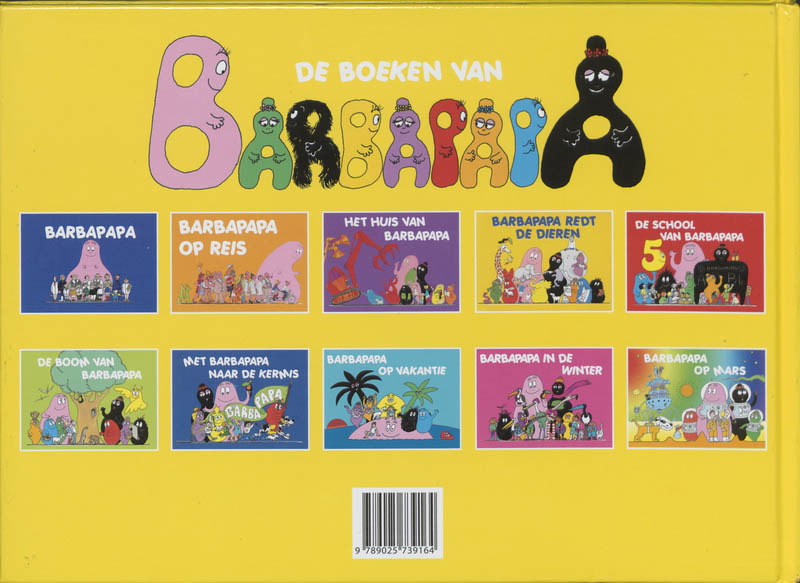 Achterkant van Barbapapa redt de dieren