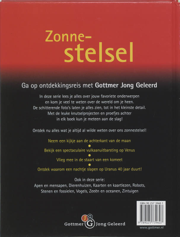 Achterkant van Zonnestelsel