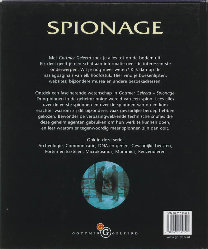 Achterkant van Spionage