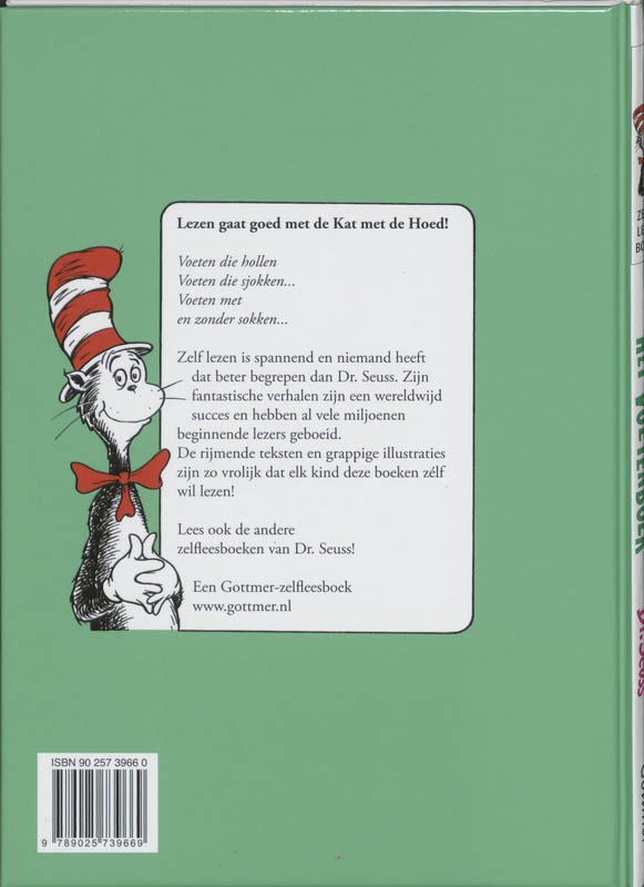 Achterkant van Voetenboek