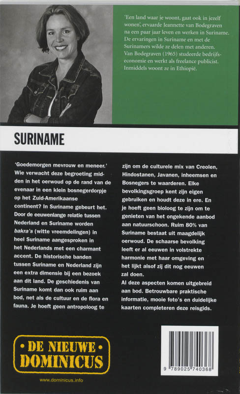Achterkant van Suriname
