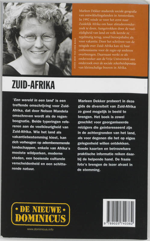 Achterkant van Zuid-Afrika