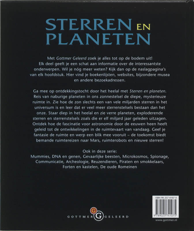 Achterkant van Sterren en Planeten
