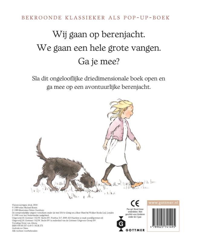 Achterkant van Wij gaan op berenjacht
