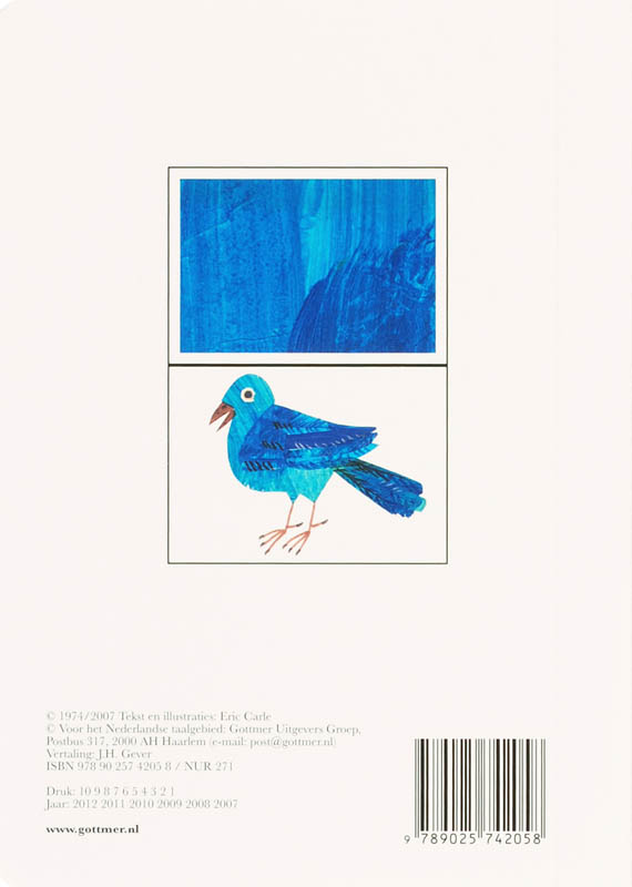 Achterkant van Mijn eerste boek over kleuren