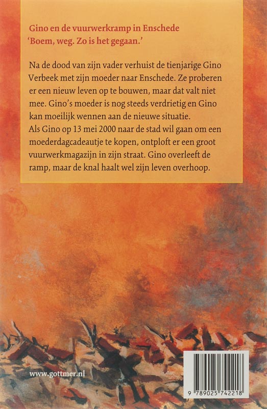Achterkant van Boem, weg!