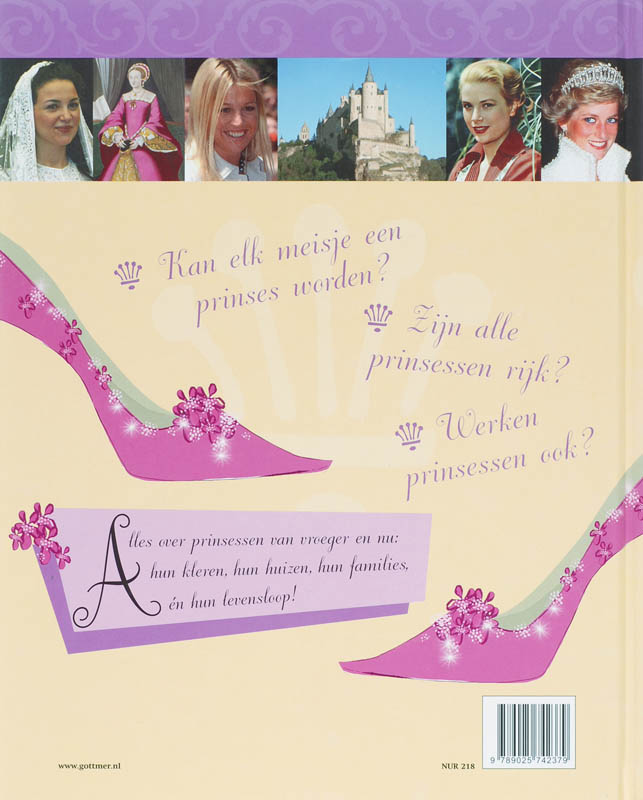 Achterkant van Prinsessen in het echt
