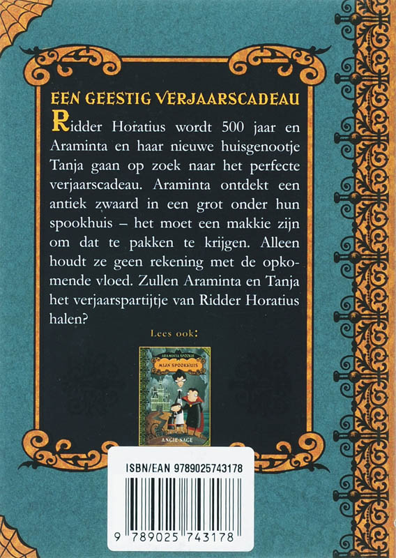 Achterkant van Het zwaard in de grot