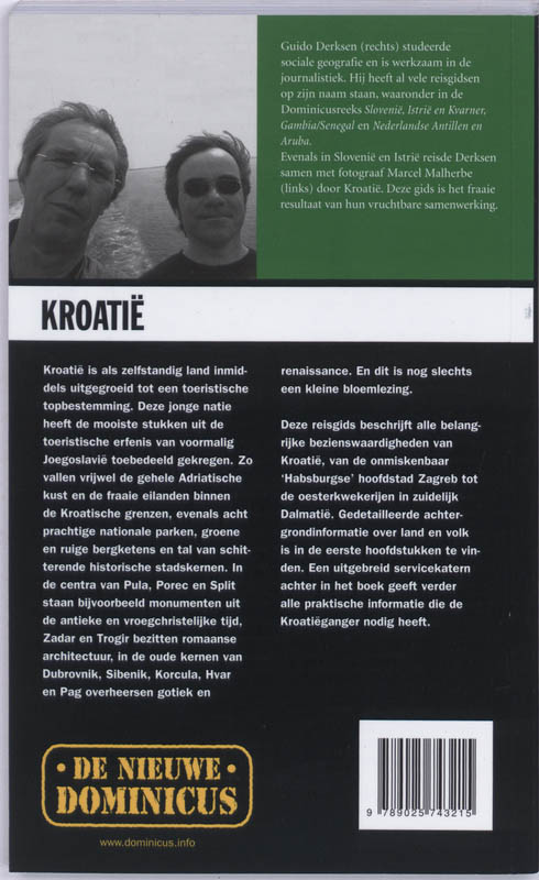 Achterkant van Kroatie