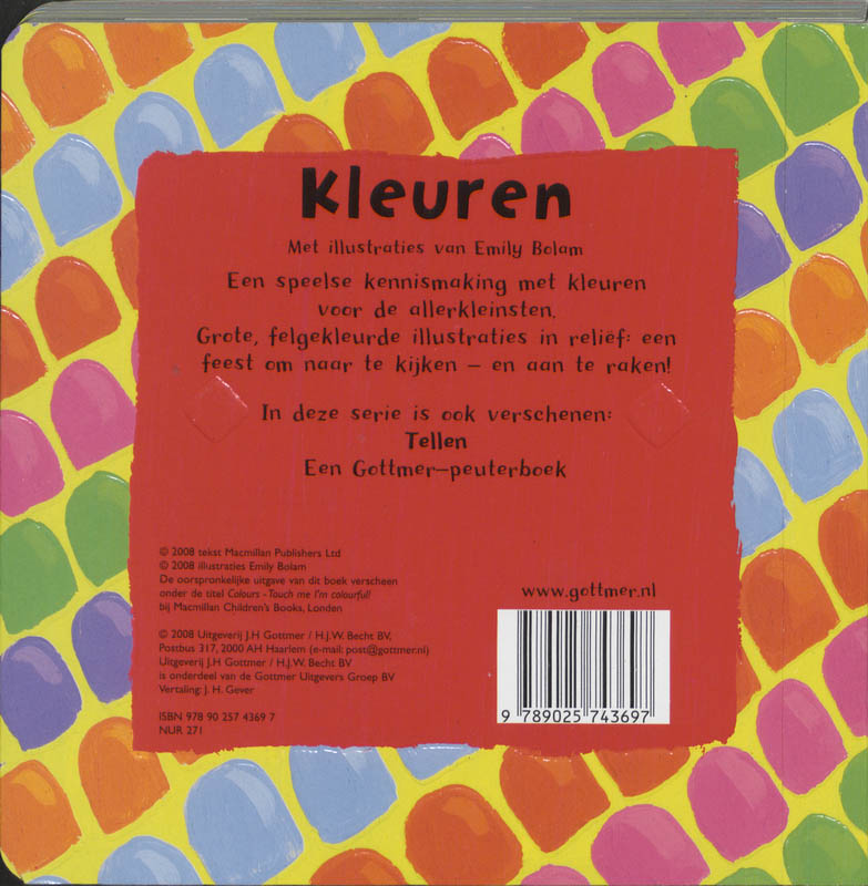 Achterkant van Kleuren
