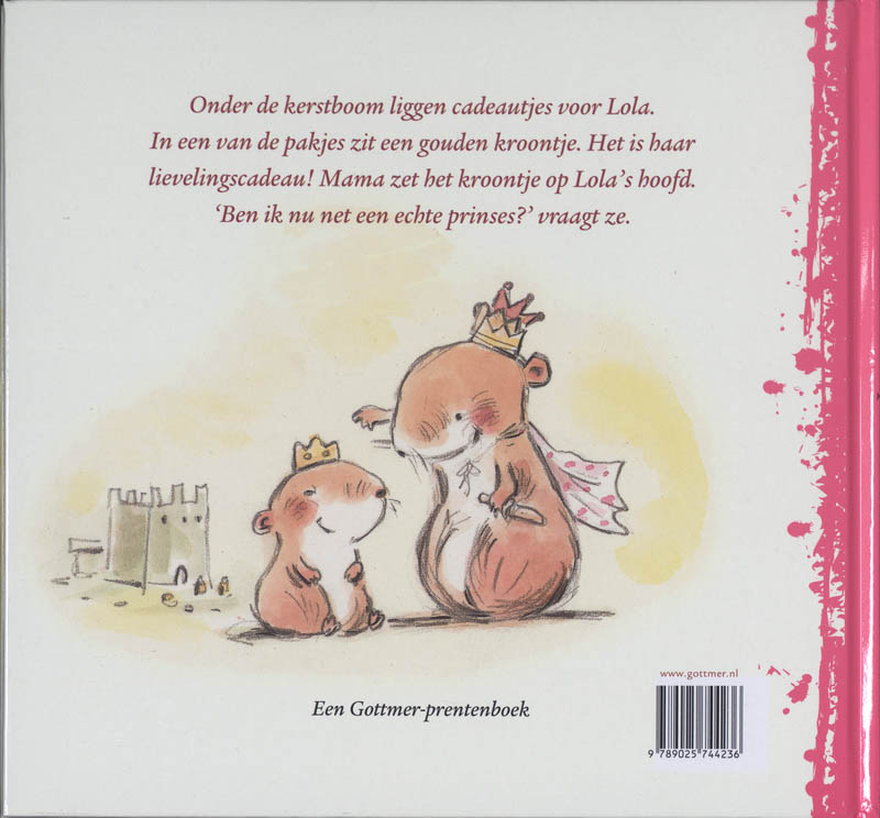 Achterkant van Lola is een prinses