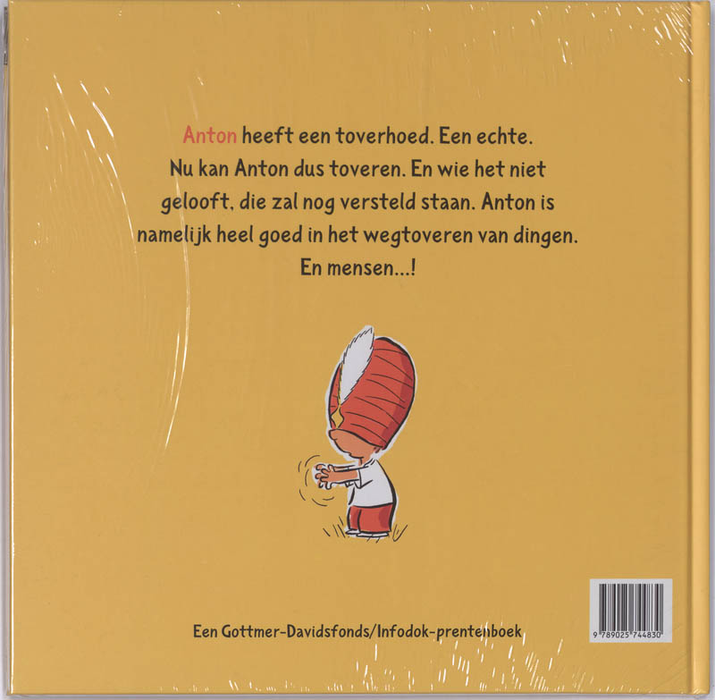 Achterkant van Anton kan toveren met vingerpopje