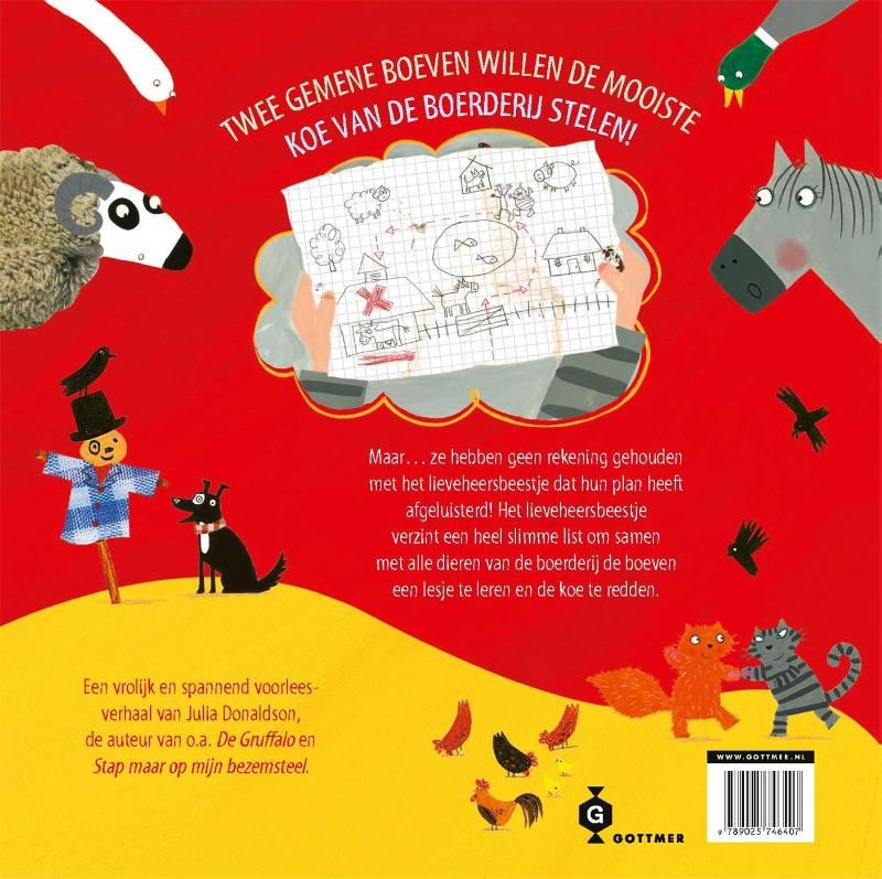Achterkant van Wat het lieveheersbeestje hoorde