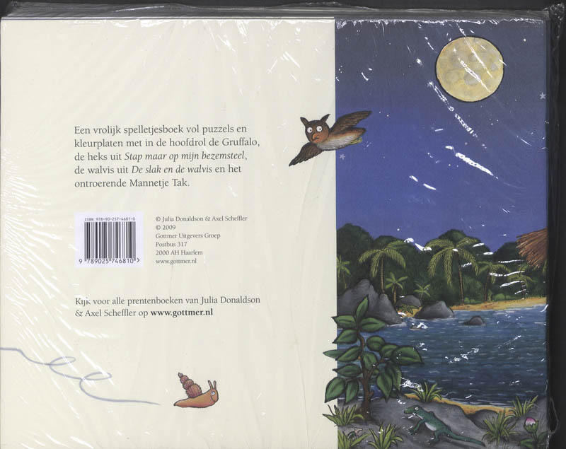 Achterkant van Spelletjesboek 10 ex