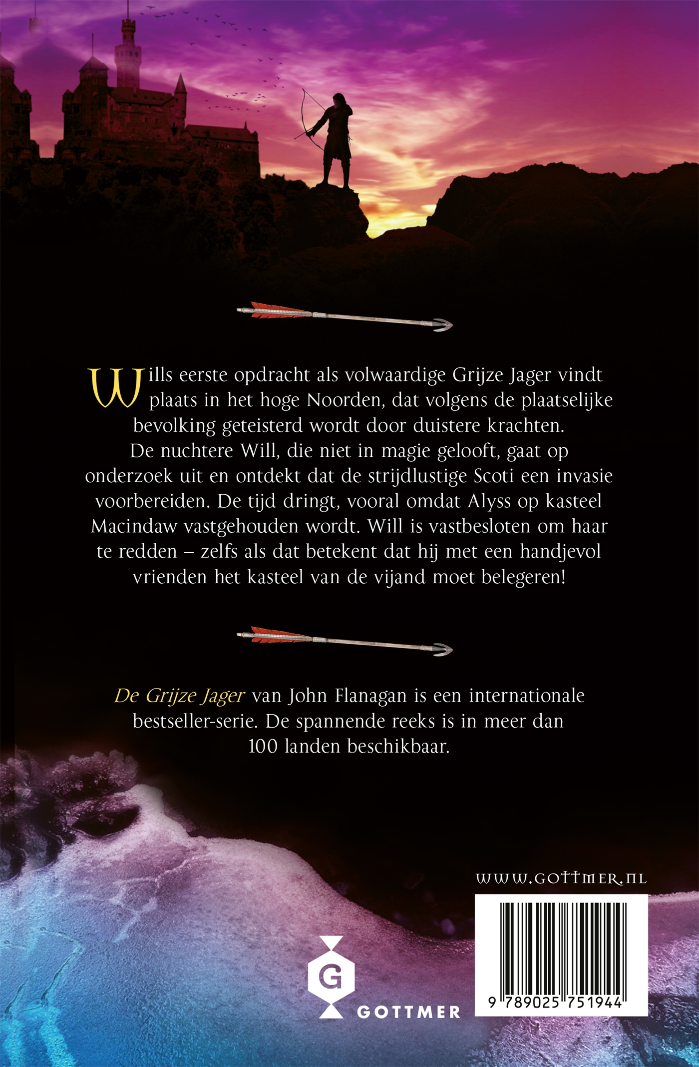 Achterkant van Het beleg van Macindaw