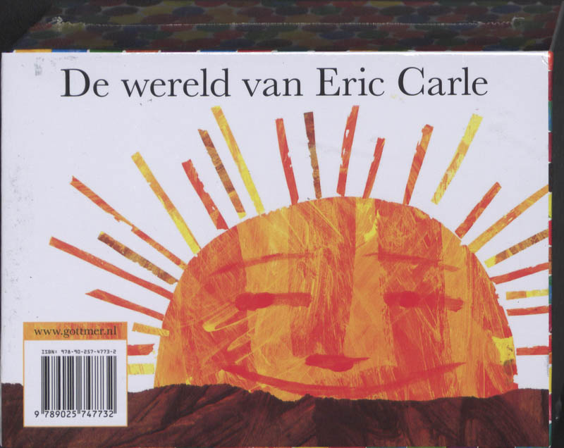 Achterkant van De wereld van Eric Carle set 3 delen