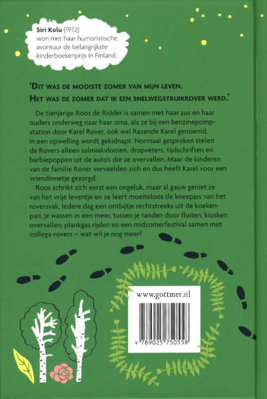 Achterkant van Ik en de rovers