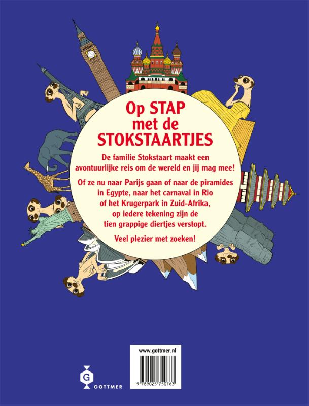 Achterkant van Waar is het stokstaartje?