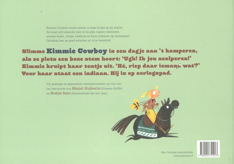 Achterkant van Kimmie cowboy