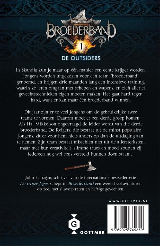 Achterkant van De outsiders