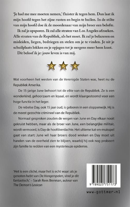 Achterkant van Legend