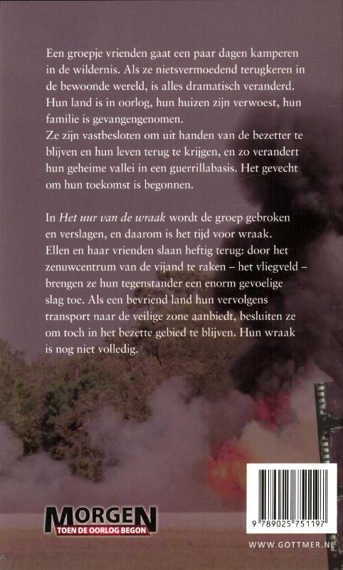 Achterkant van Het uur van de wraak