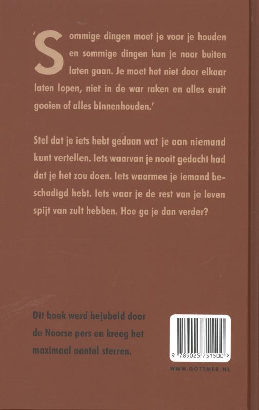 Achterkant van Na het feest
