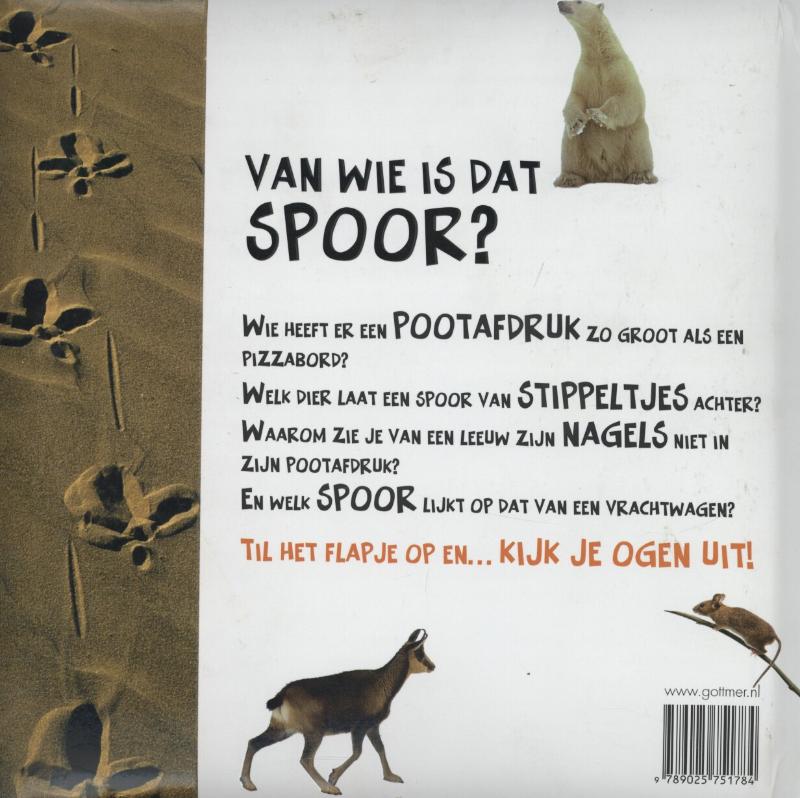 Achterkant van Van wie is dat spoor?