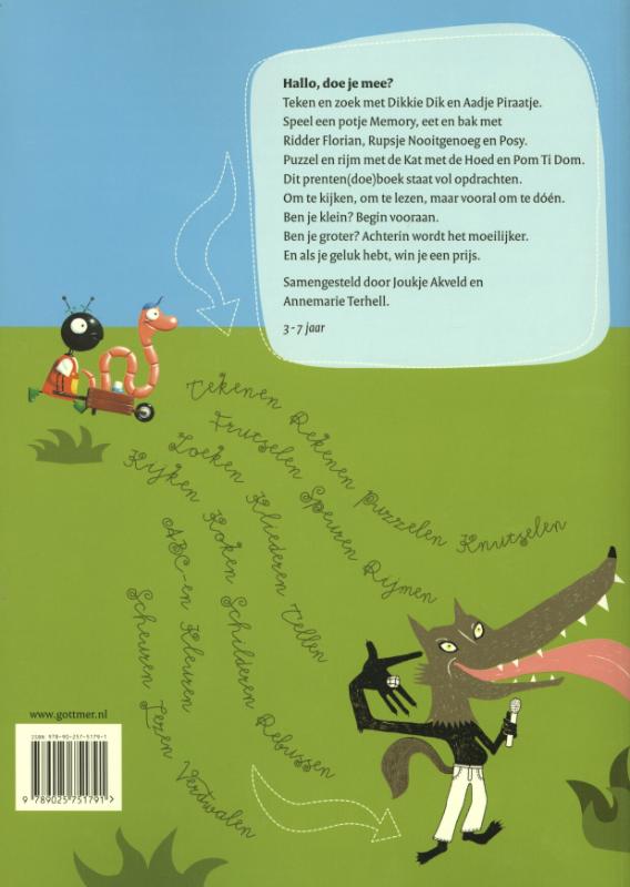 Achterkant van Het Gottmer prenten(doe)boek