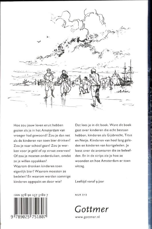 Achterkant van Kinderen van Amsterdam