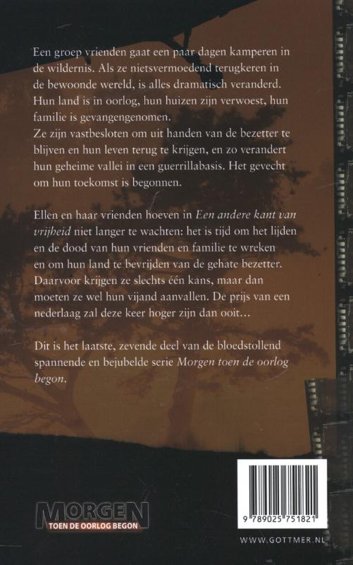 Achterkant van Een andere kant van vrijheid