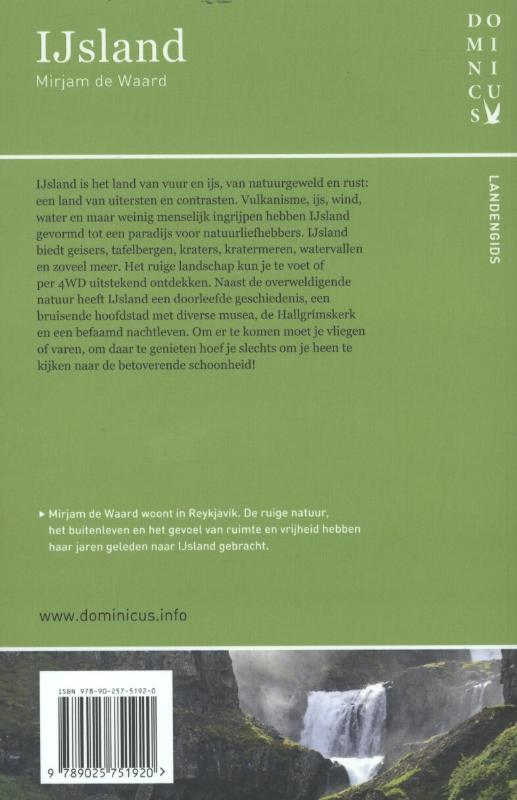 Achterkant van IJsland
