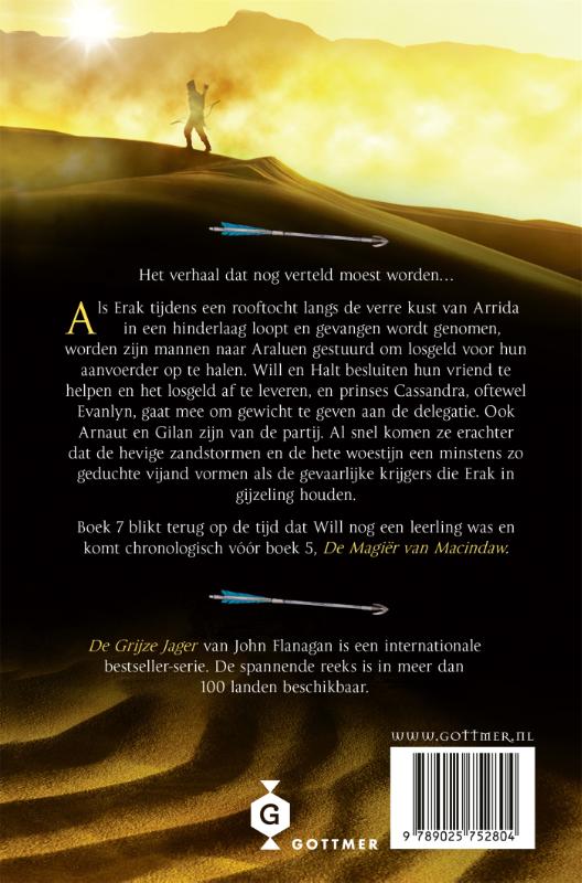Achterkant van Losgeld voor Erak