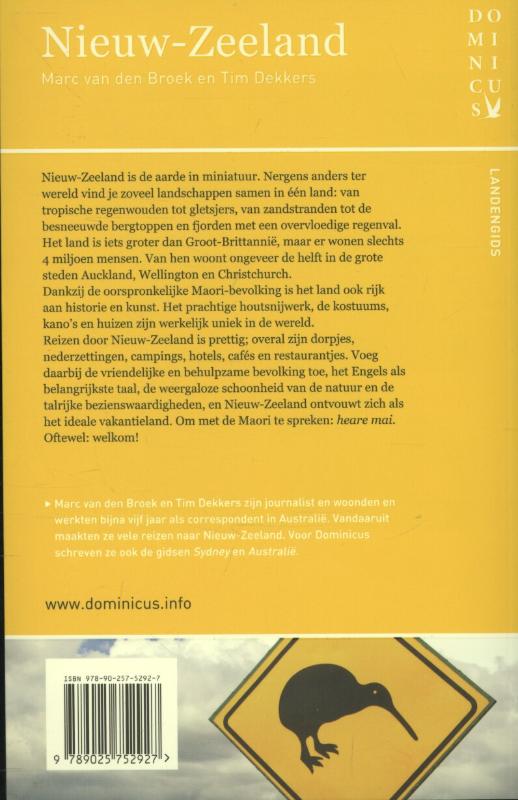 Achterkant van Nieuw-Zeeland
