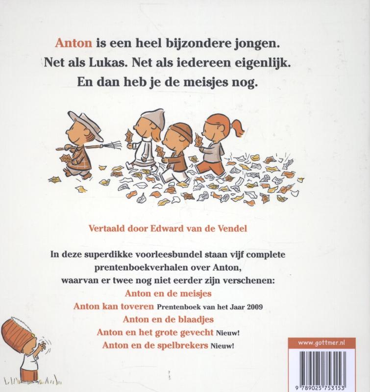 Achterkant van Daar heb je Anton
