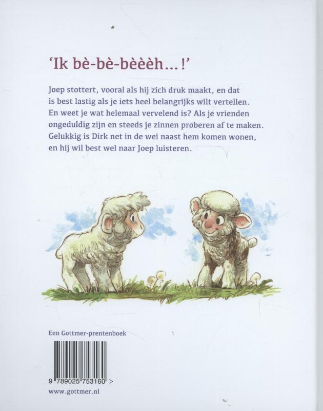 Achterkant van Joep