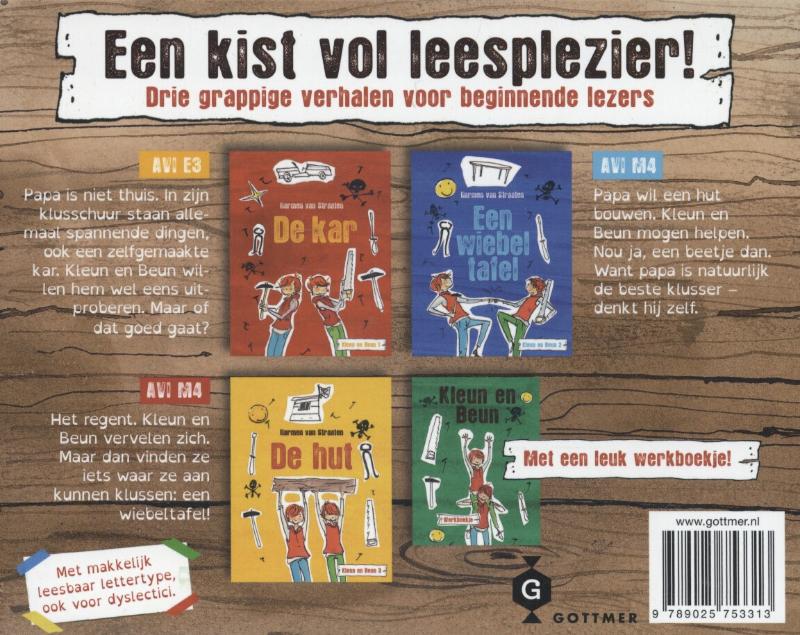 Achterkant van Kleun en Beun