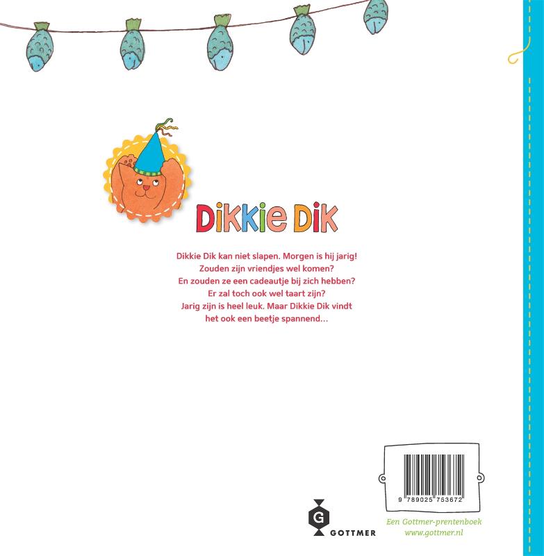 Achterkant van Jarig!