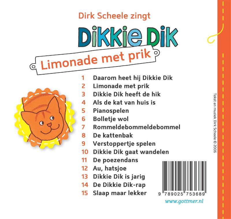 Achterkant van Limonade met prik